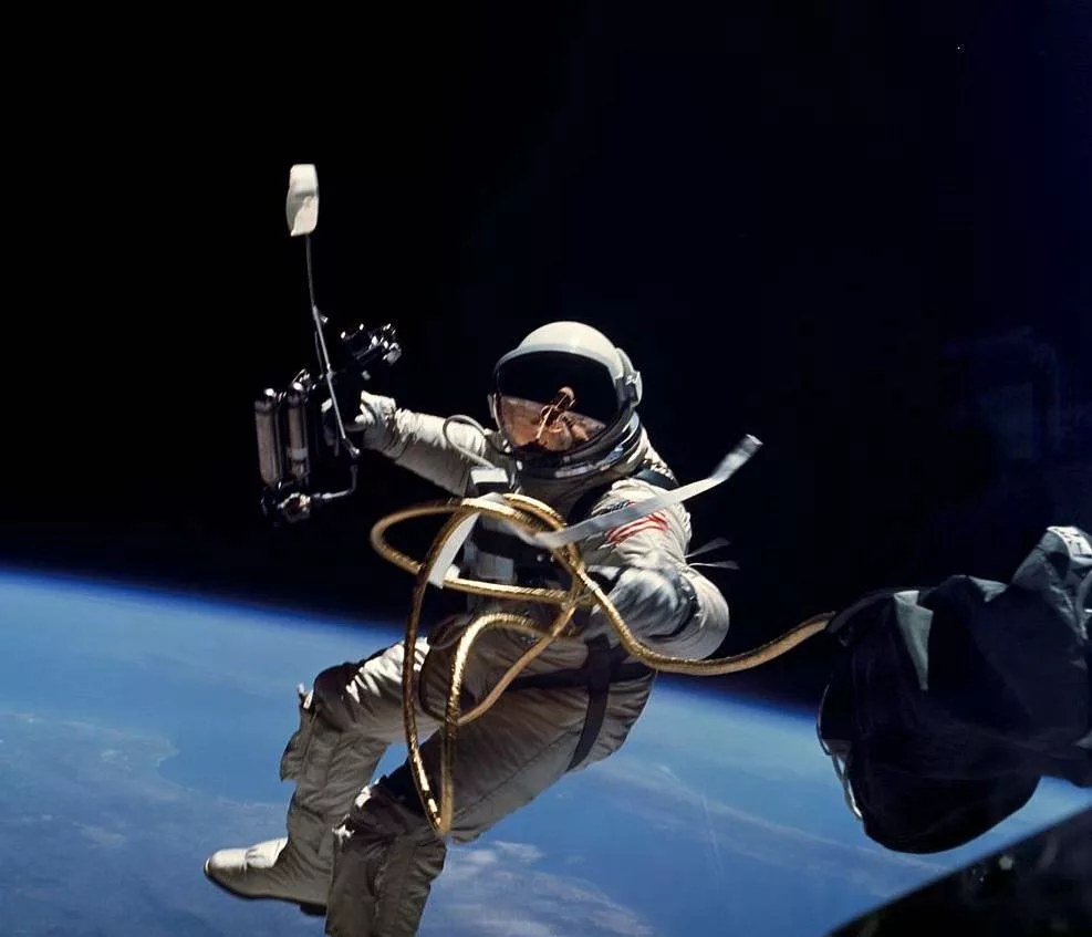 An Astronaut in Space