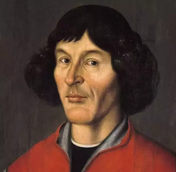 A portrait of Nicolaus Copernicus
